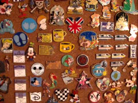 My Disney Pin Display - YouTube