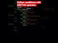 How to use SWITCH operator in PHP #php #programming #tutorial #beginners #switch #coding #examples