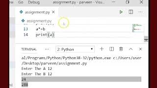 8. assignment operator python in Hindi