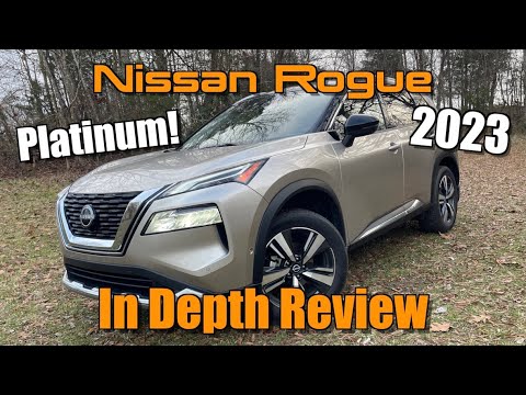 2023 Nissan Rogue Platinum AWD: Start Up, Test Drive & In Depth Review ...