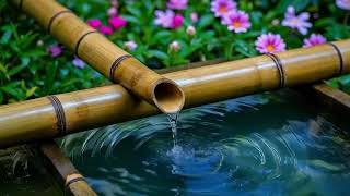 Salinan dari Piano Music for Deep Relaxation and Stress Relief | Aesthetic Bamboo \u0026 Water Fountain