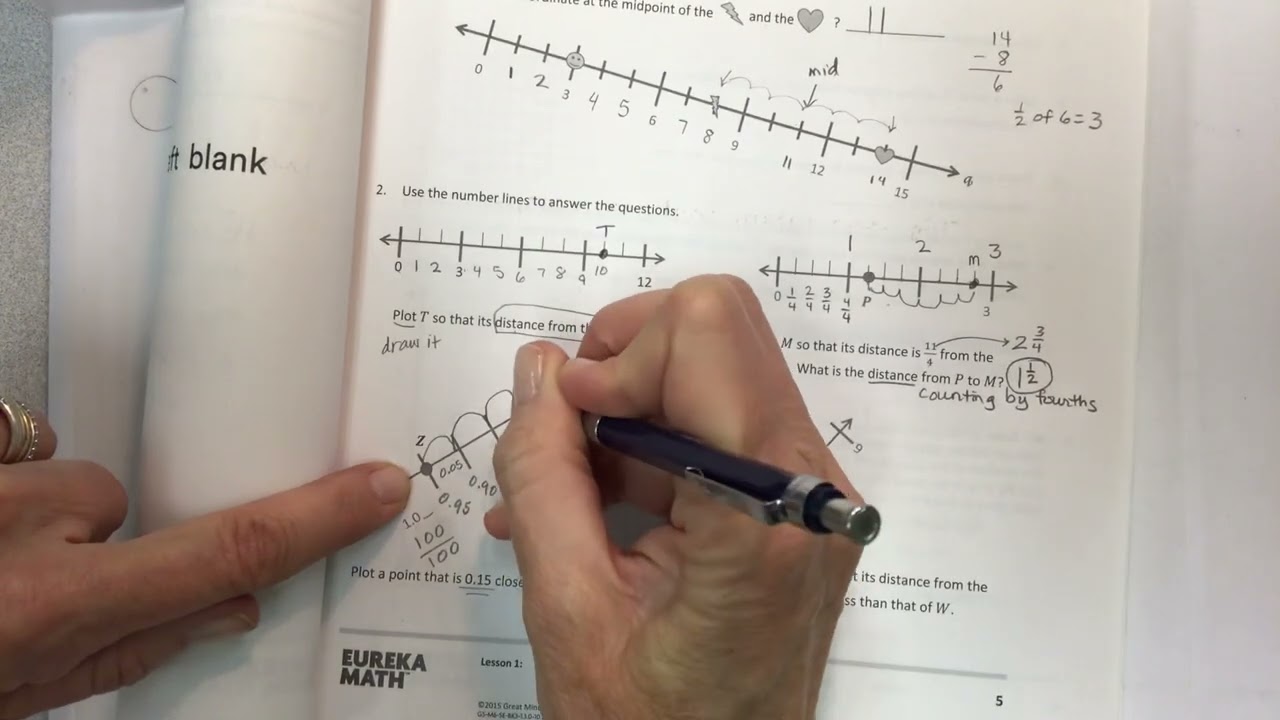 Eureka Math Grade 5 Module 6 Lesson 1 Homework - YouTube