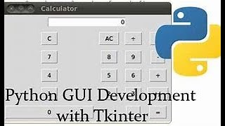 Python GUI Tkinter Tutorial Part 1