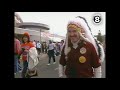 Super Bowl XXII in 1988: San Diego fans party at Jack Murphy Stadium