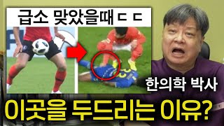 급소 맞고 그곳을 두드리는 이유 (한국의 미신들)