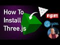 How To Install Three.js