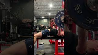 117.5kg/260lbs x2 Bench PR