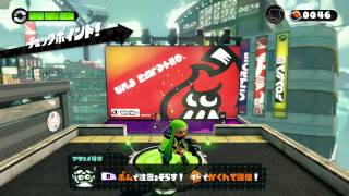 【720HD】スプラトゥーン(Splatoon) ヒーローモード、ジャイロオフ＆パワーアップなしでクリア　Part 1