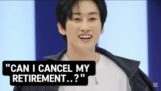 Super Junior’s Eunhyuk asks if he can cancel his retirement, after winning first place on Music Bank