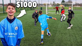 Beat Kid Kevin De Bruyne, Win $1000 (Football)