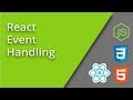 React Event Handling - Episode 11