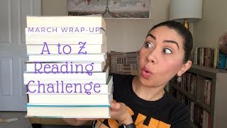 A to Z Reading Challenge || March Wrap-up 2019