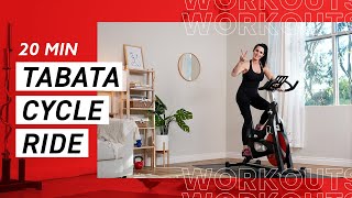20 Minute Tabata Ride Workout | Indoor Bike Workout