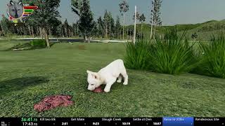 I saved the White Pup! - WolfQuest:AE SPEEDRUN (49:58)