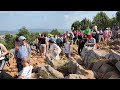 medjugorje live from apparition hill on the 41th anniversary of the beginning of the apparitions