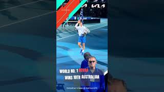 World no. 1 : Novak Djokovic | #novakdjokovic #tennis #worldno1 #sports #ausopen #australiaopen