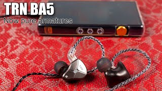 TRN BA5 earphones review