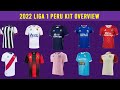 2022 Liga 1 Peru Kit Overview - All 19 Teams