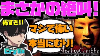 【Crylix】まさかのホラゲー！？『影廊』初見プレイでガチ絶叫する最強の16歳【日本語字幕】【Shadow Corridor】【Crylix/切り抜き】