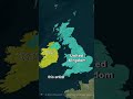 the difference between great britain 🇬🇧 the uk and england📍 shorts geography