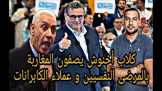 الرد على كلاب أخنوش بعد وصفهم للمغاربة بالمرضى النفسيين و عملاء الكابرانات !