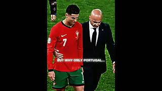 why only Portugal 😢 | #football #ronaldo #edit #cricket #portugal #euro2024