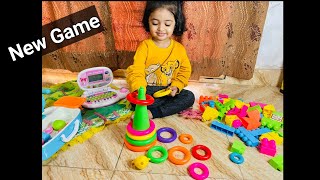 New game | Learn Colours and Sizes with new Stacking Rings Toy | Baby perfection in Stacking ring