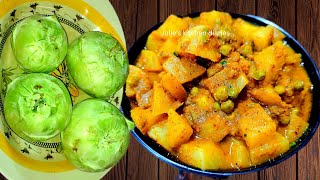 Ganthi kobi tarakari odia/Ganth Gobi Recipe/ Indian Kohlrabi recipe/Ola kobi Recipe in Odia/