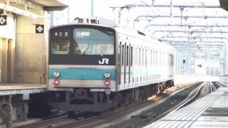 【JR西日本】日根野電車区205系K602編成% 阪和線普通日根野行＠長居(100717)-2