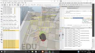 VRep - Pioneer P3DX - Braitenberg Vehicle (python 3)