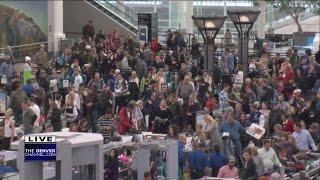 Busy day at DIA: Be ready for peak security wait times