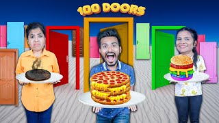 100 Doors Mystery Food Challenge | Hungry Birds