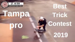 Tampa Pro Best Trick Contest-Highlights