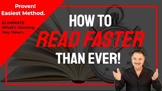 How To Read Faster Than Ever! - Speed Reading that works immediately!