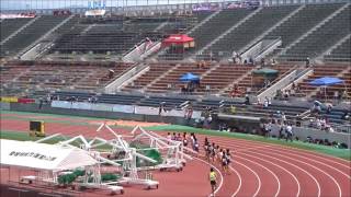 男子1500m予選3組、1着：黒河一輝（環太平洋大）4分07秒33～第72回愛媛陸上選手権大会～