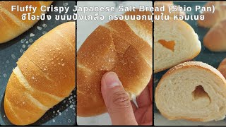 Fluffy Crispy Japanese Salt Bread (Shio Pan)