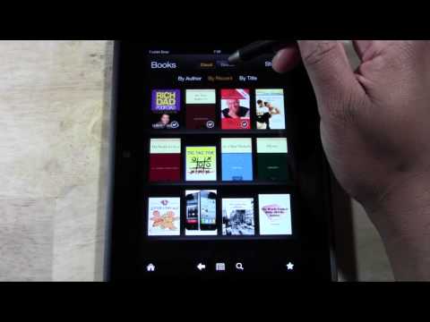 Kindle Fire HD: How to Remove Books | H2TechVideos Kindle Fire HD: How to Remove Books | H2TechVideos