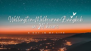 Moja 24-godzinna przygoda z lotem z Wellington w Nowej Zelandii do Bangkoku w Tajlandii przez Melbourne