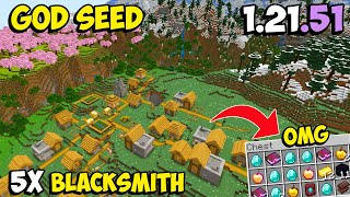 Pale Garden God Seed For Minecraft 1 21 51 Bedrock Pe Five Blacksmith ...