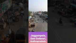 Jaggampeta main road and National highway road, East Godavari, AP.