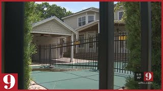 Video: Property owner builds fence through pool | WFTV