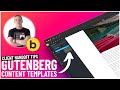 Integrating Gutenberg Content in Bricks Builder For Clients