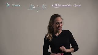 Simplifying Complex Fractions (Example 1)
