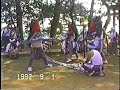 福田獅子踊りー場ならし①