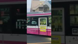 【夕暮れ時の街並みを走る新京成バス！】新京成バス1356号車　鎌ヶ谷大仏にて　#船橋新京成バス  #新京成バス