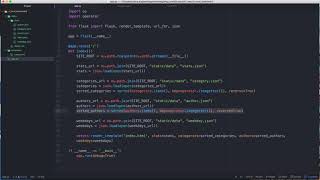 Blogging Analytics Dashboard in Python - Flask Server