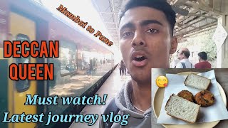 Deccan Queen Journey: Mumbai to Pune | Scenic Views \u0026 Great Food! (Restaurant on wheels)