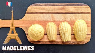 Madeleines | Classic French Sponge Cake Cookies 🇫🇷 | With \u0026 Without Special Pan | No Nuts | Recipe