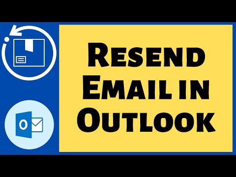 How to Resend an Email in Outlook