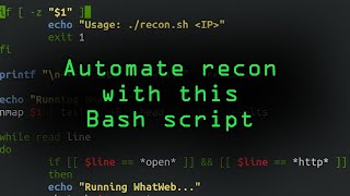 Automate Recon with Your Own Bash Script [Tutorial]